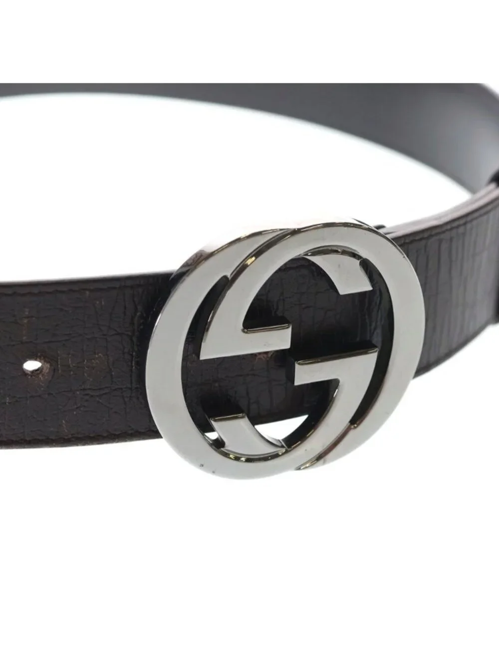 Gucci Interlocking Canvas Cut Replacement Belt